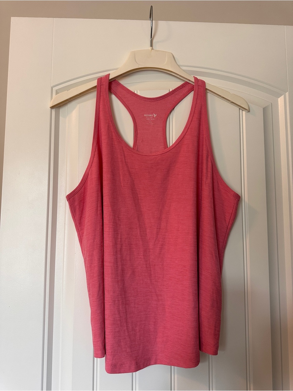 Old Navy Coral Pink Racerback Tank Top